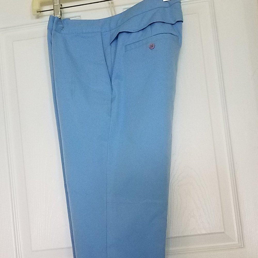 adidas Light Blue Cropped Pants